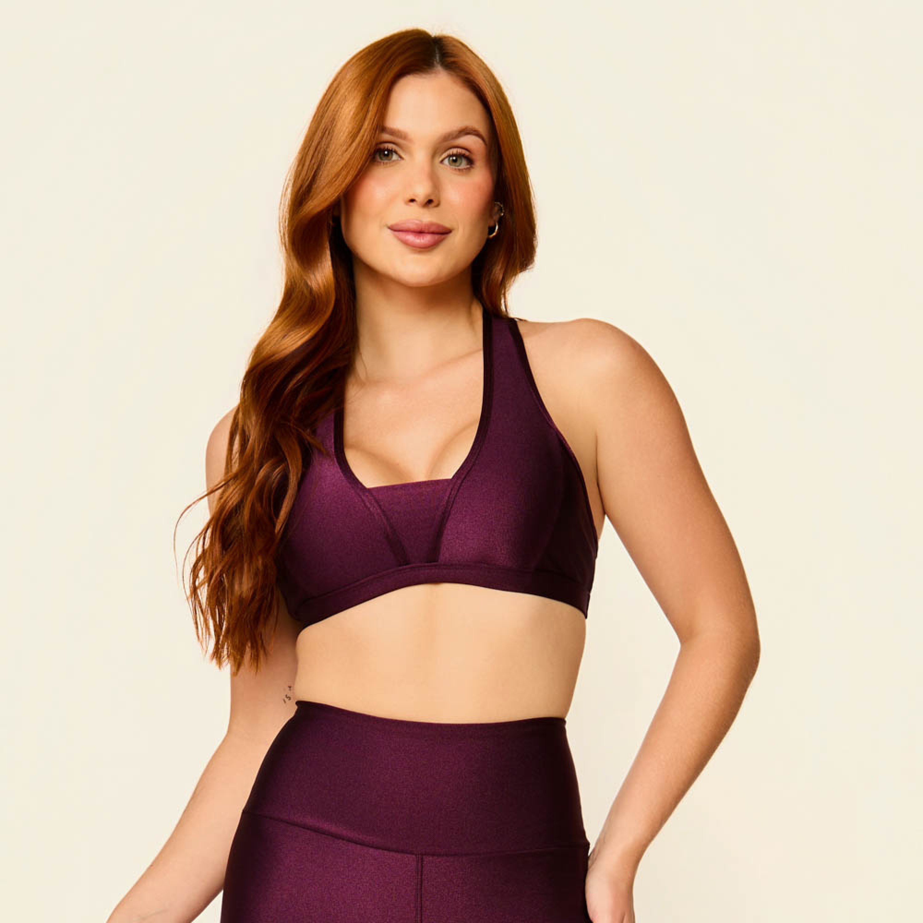 Top nadador berinjela