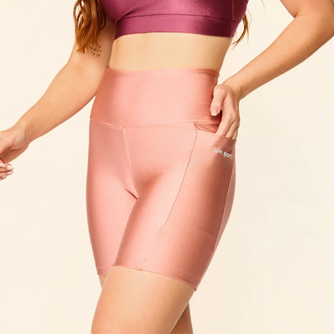 Bermuda comfort Bolso rose