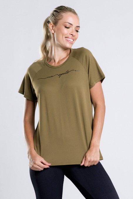 Camiseta Aritama Oliv/Silk Sports Manus Pr