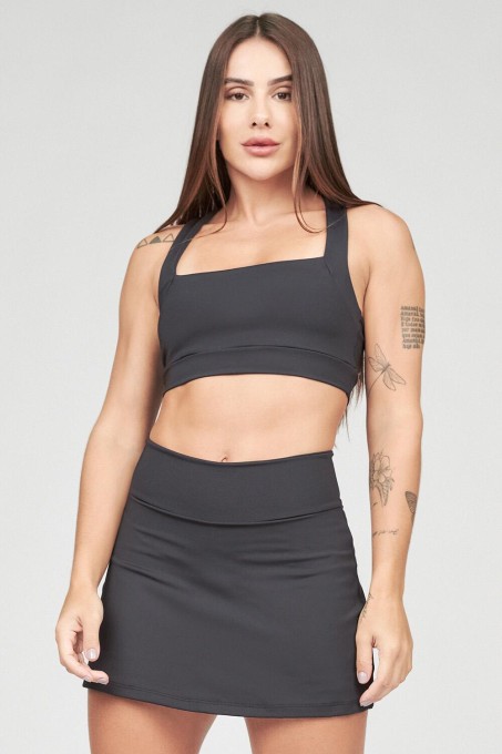 Top Lila Preto