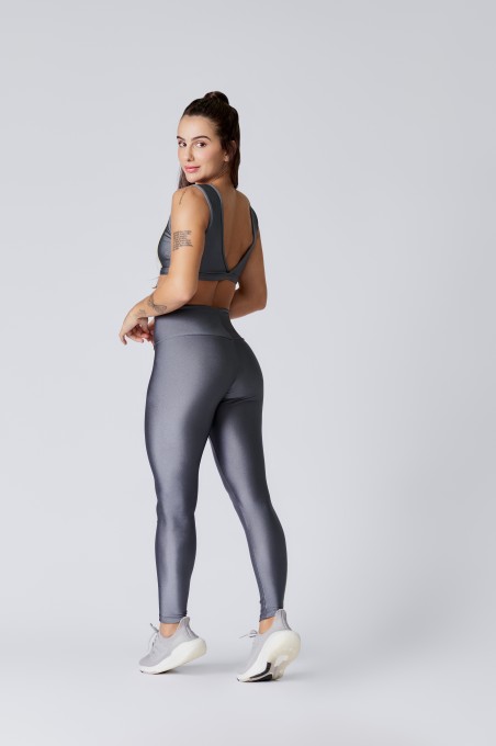 Top Barbara Gris/Pink Pop