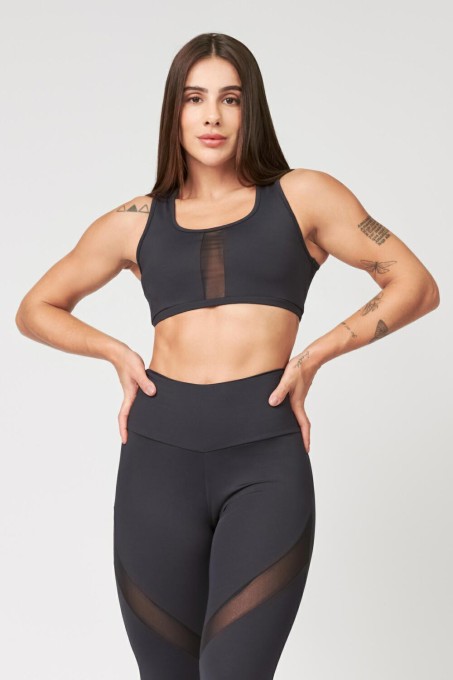 Top Isadora Preto