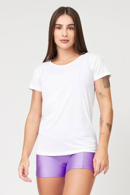 Camiseta Cecilia Branco