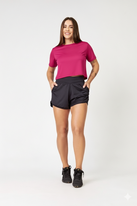 Camiseta Nessa Viva Magenta