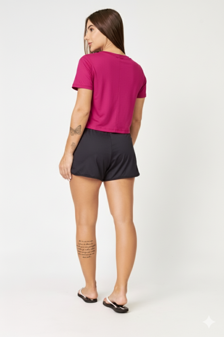 Camiseta Nessa Viva Magenta