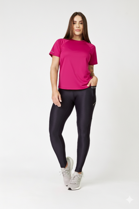 Camiseta Barbado Viva Magenta