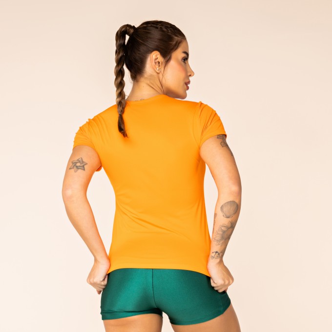 Camiseta Basic Laranja