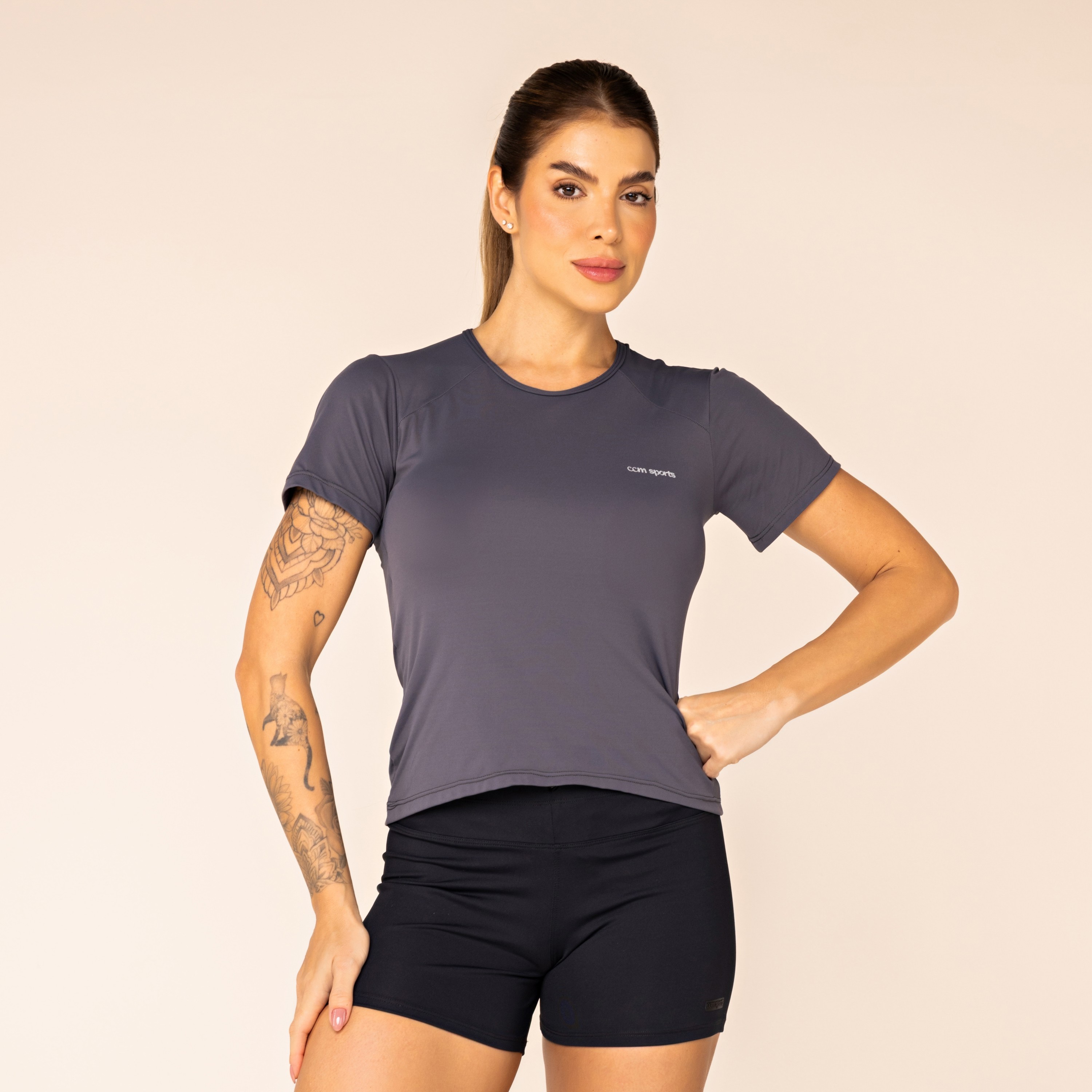 Camiseta Comfort Grafite