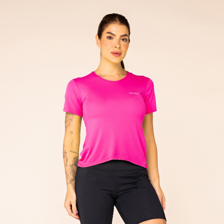 Camiseta Comfort Chiclete