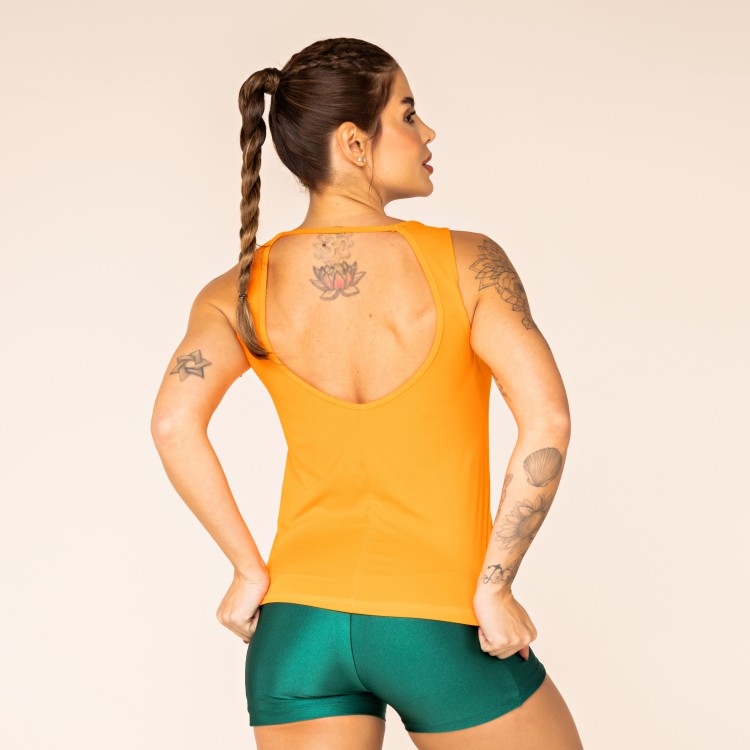 Regata Decote Laranja