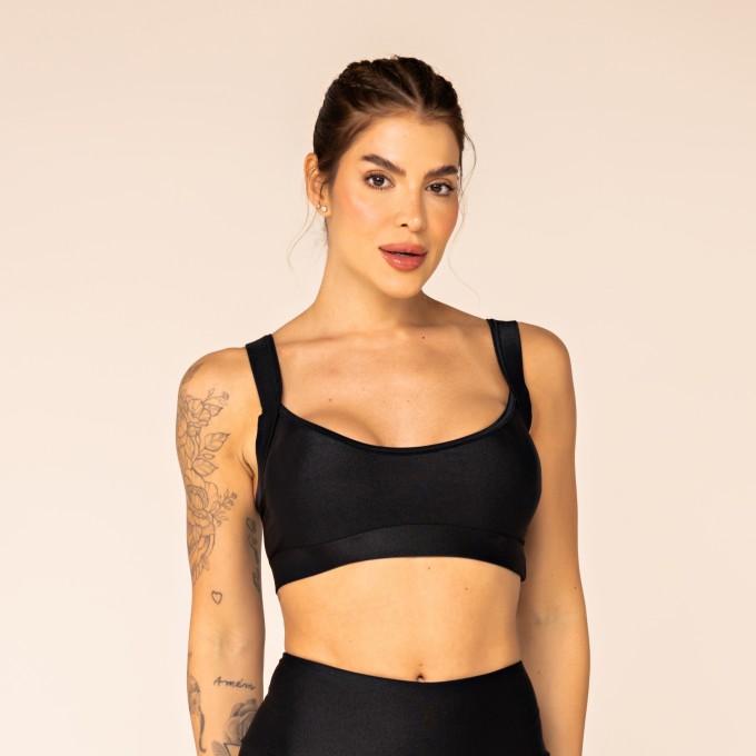 Top Basic Preto