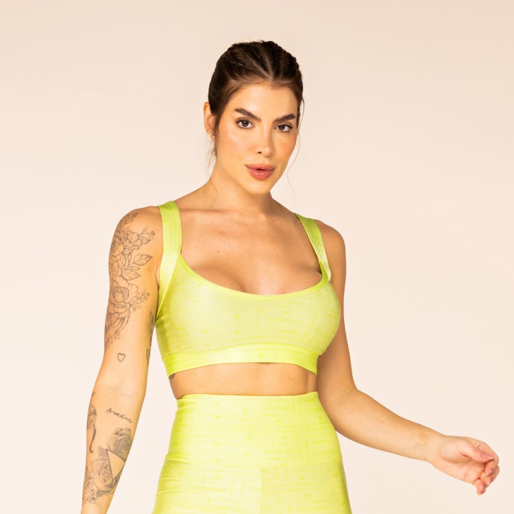 Top Basic Logo Verde Citrus