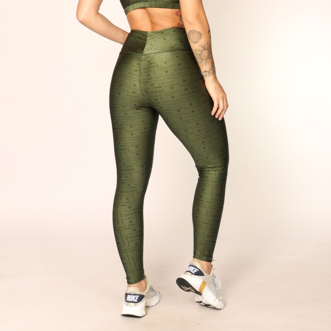 Legging Fitness Comfort  Logo Croco
