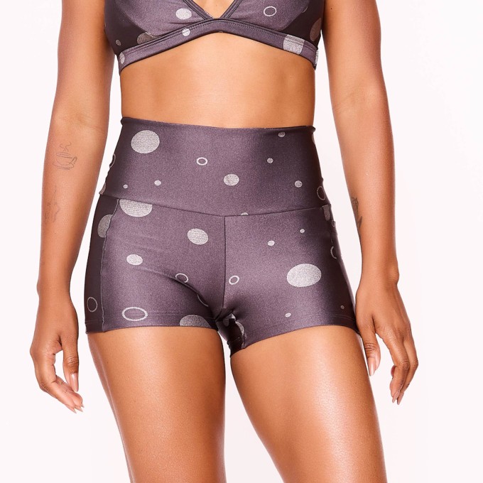 Short Fitness Ball Cinza