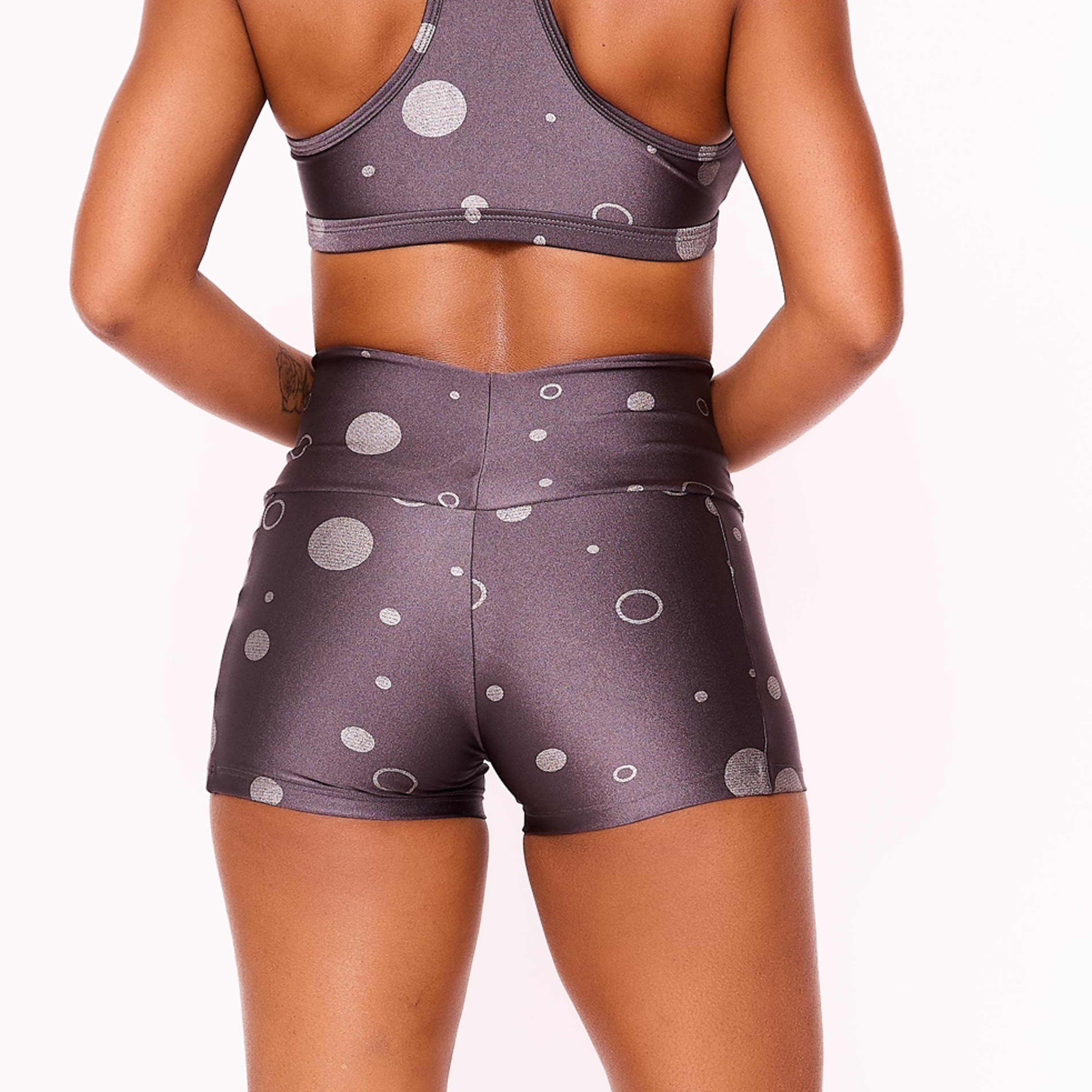 Short Fitness Ball Cinza