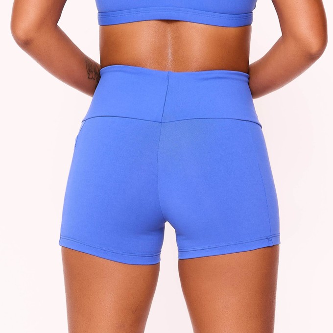 Short Fitness Compress Azul  Bic