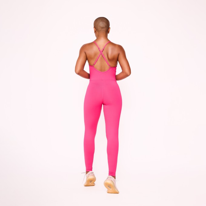 Macacão Max Rosa Cereja